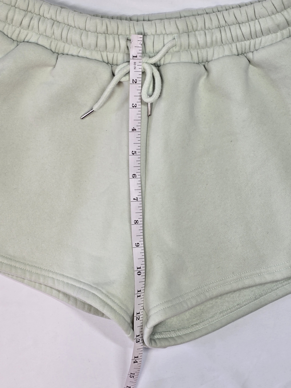 Comfrt Collection Pastel Edit Mint Sweat Shorts Size L - Picture 3 of 8